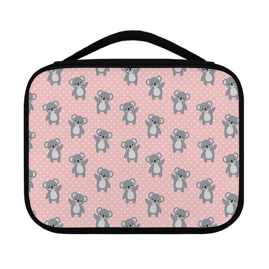 Polka Dot Koala Pattern Print Classic Bible Case