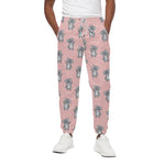 Polka Dot Koala Pattern Print Cotton Pants