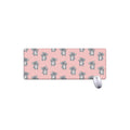 Polka Dot Koala Pattern Print Extended Mouse Pad