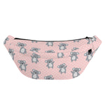 Polka Dot Koala Pattern Print Fanny Pack