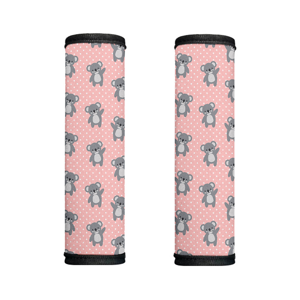 Polka Dot Koala Pattern Print Handle Covers