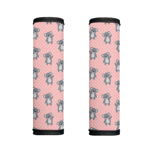 Polka Dot Koala Pattern Print Handle Covers