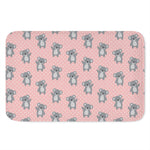 Polka Dot Koala Pattern Print Indoor Door Mat