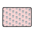 Polka Dot Koala Pattern Print Kitchen Mat