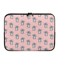 Polka Dot Koala Pattern Print Laptop Sleeve