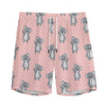 Polka Dot Koala Pattern Print Men's Athletic Shorts