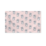 Polka Dot Koala Pattern Print Polyester Flag