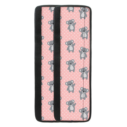 Polka Dot Koala Pattern Print Refrigerator Handle Covers