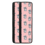 Polka Dot Koala Pattern Print Refrigerator Handle Covers
