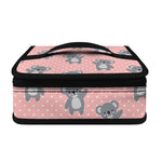 Polka Dot Koala Pattern Print Small Lunch Bag
