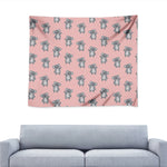 Polka Dot Koala Pattern Print Tapestry