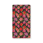 Polka Dot Lily Pattern Print Baby Crib Sheet