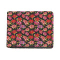 Polka Dot Lily Pattern Print Bifold Wallet