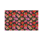 Polka Dot Lily Pattern Print Polyester Flag