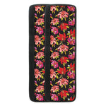 Polka Dot Lily Pattern Print Refrigerator Handle Covers
