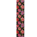 Polka Dot Lily Pattern Print Table Runner