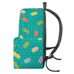 Polka Dot Macaron Pattern Print Backpack