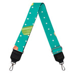 Polka Dot Macaron Pattern Print Bag Strap