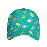 Polka Dot Macaron Pattern Print Baseball Cap