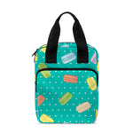 Polka Dot Macaron Pattern Print Bible Tote Bag