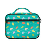Polka Dot Macaron Pattern Print Briefcase Bible Bag