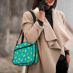 Polka Dot Macaron Pattern Print Double Strap Bible Bag