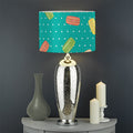 Polka Dot Macaron Pattern Print Drum Lamp Shade