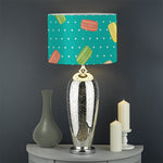 Polka Dot Macaron Pattern Print Drum Lamp Shade