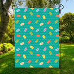 Polka Dot Macaron Pattern Print Garden Flag