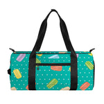 Polka Dot Macaron Pattern Print Gym Bag