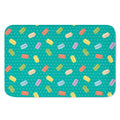 Polka Dot Macaron Pattern Print Indoor Door Mat