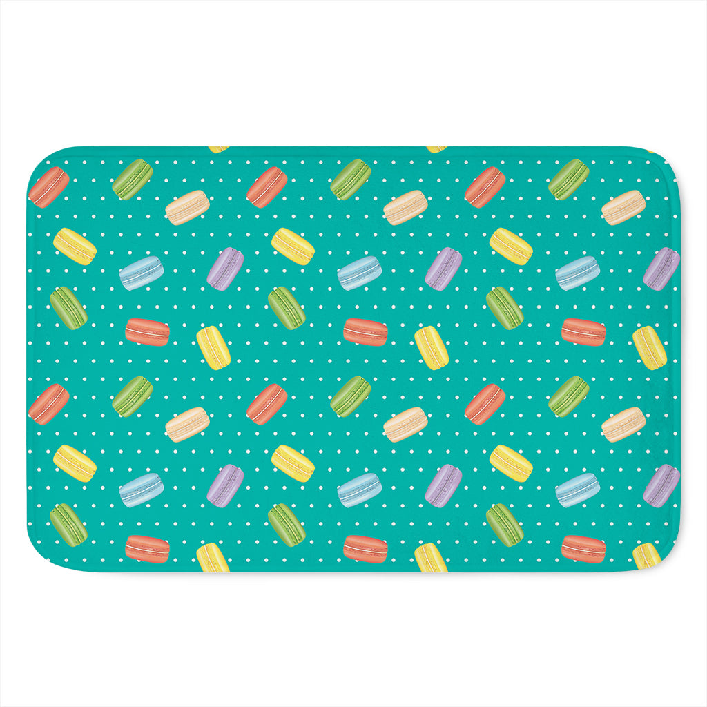 Polka Dot Macaron Pattern Print Indoor Door Mat