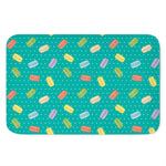 Polka Dot Macaron Pattern Print Indoor Door Mat