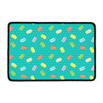 Polka Dot Macaron Pattern Print Kitchen Mat