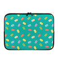 Polka Dot Macaron Pattern Print Laptop Sleeve