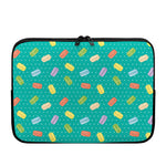 Polka Dot Macaron Pattern Print Laptop Sleeve