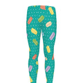 Polka Dot Macaron Pattern Print Men's Leggings