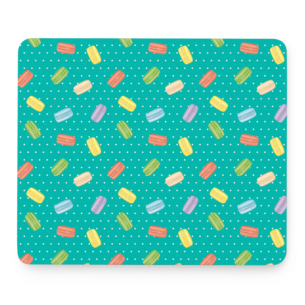 Polka Dot Macaron Pattern Print Mouse Pad