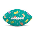 Polka Dot Macaron Pattern Print Rugby Ball