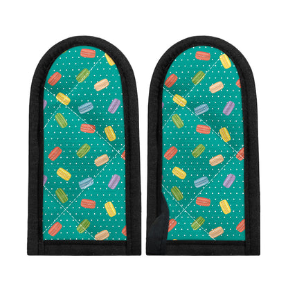 Polka Dot Macaron Pattern Print Skillet Handle Cover