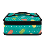 Polka Dot Macaron Pattern Print Small Lunch Bag