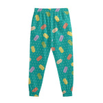 Polka Dot Macaron Pattern Print Sweatpants