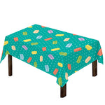 Polka Dot Macaron Pattern Print Tablecloth