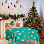 Polka Dot Macaron Pattern Print Tablecloth