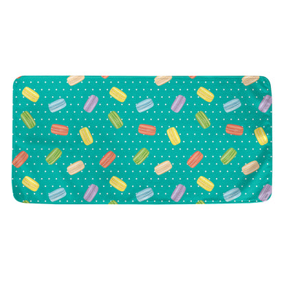 Polka Dot Macaron Pattern Print Towel