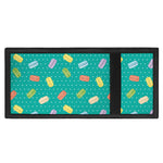 Polka Dot Macaron Pattern Print Trifold Wallet