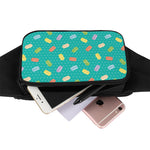 Polka Dot Macaron Pattern Print Waist Bag