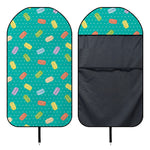 Polka Dot Macaron Pattern Print Waterproof Car Seat Cover