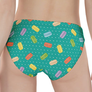 Polka Dot Macaron Pattern Print Women's Panties