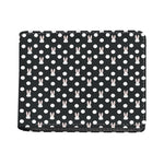Polka Dot Rabbit Pattern Print Bifold Wallet